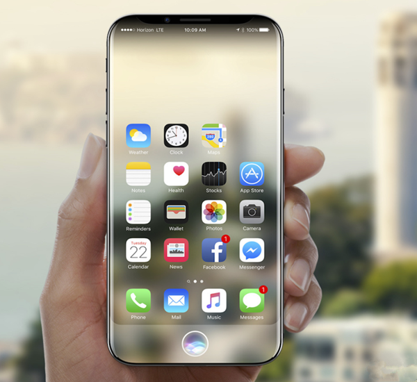 如你所愿!去掉Home键后的iPhone 8是这样的 如你所愿!去掉Home键后的iPhone 8是这样的