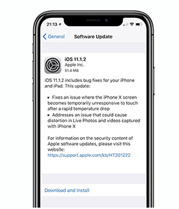 iOS 11.1.2正式版到来 修复iPhone X天冷触控失灵 iOS 11.1.2正式版到来 修复iPhone X天冷触控失灵